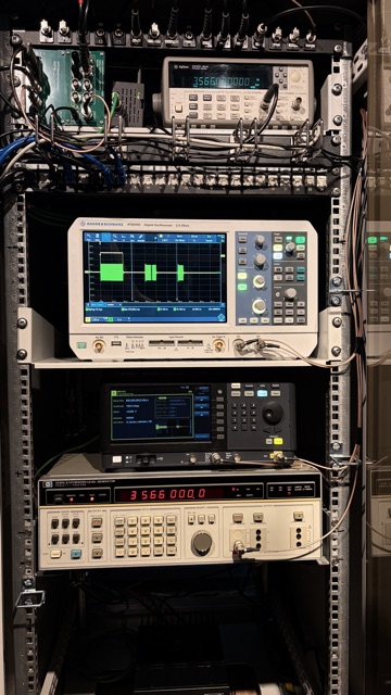 Equipment rack — SN0FMT Warsaw station